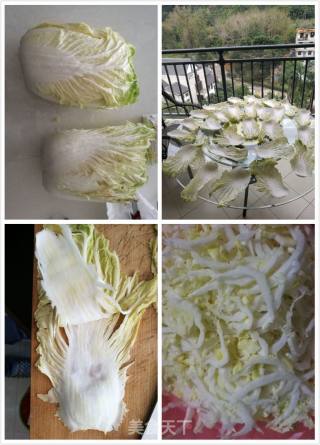 酸白菜的做法步骤：1