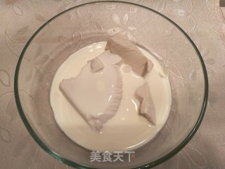 抹茶豆腐的做法步骤：2