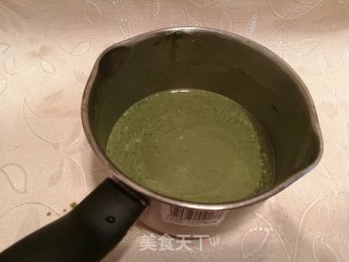 抹茶豆腐的做法步骤：5