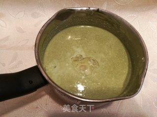 抹茶豆腐的做法步骤：7
