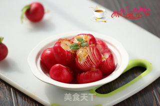 桂花糖醋樱桃萝卜的做法步骤：7