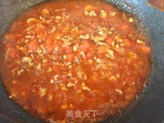 番茄肉酱意大利面的做法步骤：7