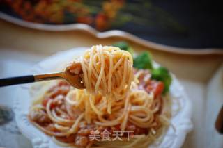 番茄肉酱意大利面的做法步骤：11