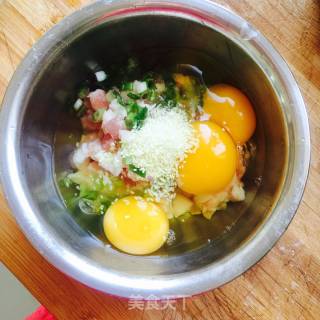 鸡蛋肉羹的做法步骤：2