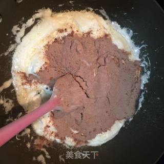 巴旦木可可（巧克力）牛轧糖的做法步骤：4