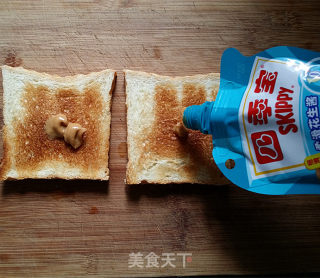 火腿芝士三明治的做法步骤：6