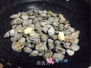 香辣花蛤的做法步骤：3