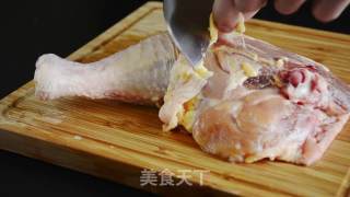 蜂蜜柠檬烤鸡沙拉的做法步骤：1
