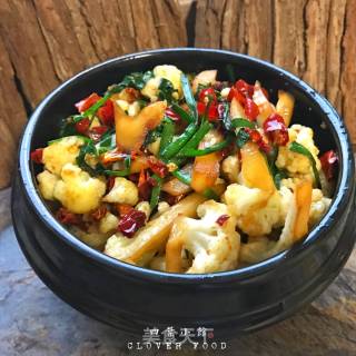 花菜的做法步骤：8