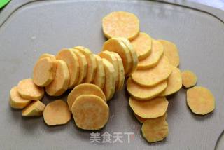 红薯芝士浓汤的做法步骤：2