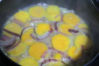 红薯芝士浓汤的做法步骤：6