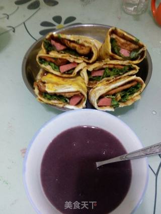 黄白面煎饼果子的做法步骤：11