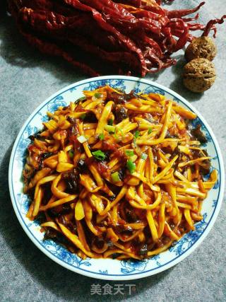 鱼香杏鲍菇的做法步骤：10