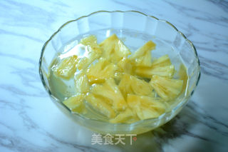 菠萝反转蛋糕的做法步骤：2