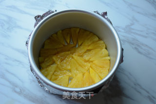 菠萝反转蛋糕的做法步骤：6