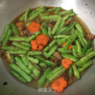 豆角焖面的做法步骤：5