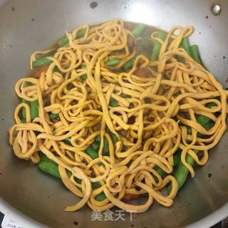 豆角焖面的做法步骤：6