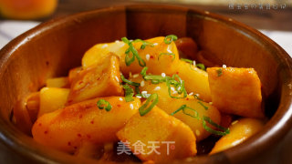 泡菜芝心年糕 | 您的年糕已投递，请签收！【独家】的做法步骤：10