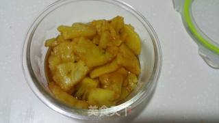 焦糖菠萝夹心水果蛋糕的做法步骤：3