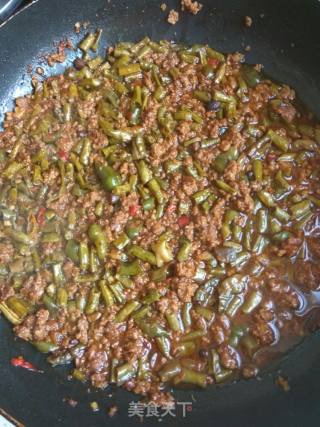 肉末酸豆角面的做法步骤：8