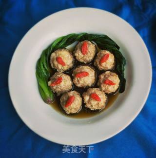香菇酿肉的做法步骤：6