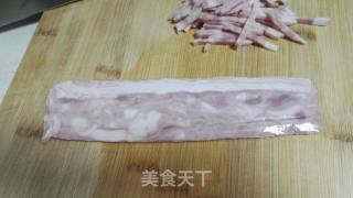 培根榄菜四季豆的做法步骤：1