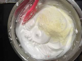 蛋白溶豆的做法步骤：4
