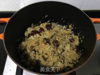 荷叶糯米鸡的做法步骤：7
