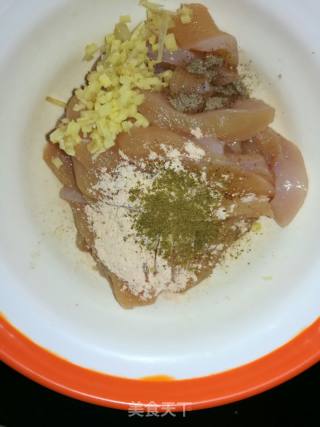 香脆鸡柳的做法步骤：2