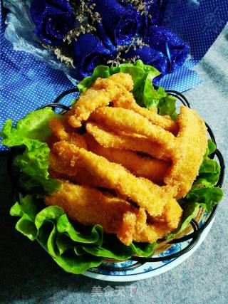 香脆鸡柳的做法步骤：10