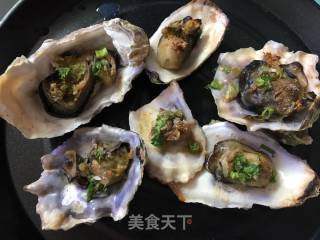 蒜蓉烤生蚝的做法步骤：4