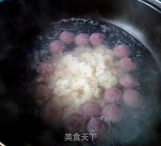 醪糟汤圆的做法步骤：3