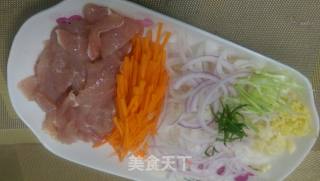 黑椒猪扒河粉的做法步骤：1