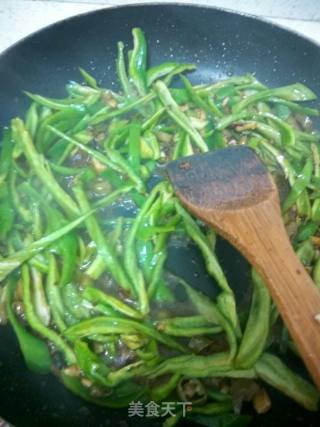 辣椒炒牛肉的做法步骤：6