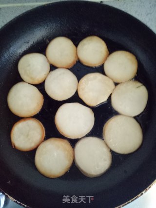 干煎杏鲍菇的做法步骤：5