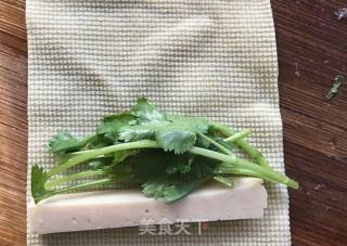 干炸豆腐卷的做法步骤：3