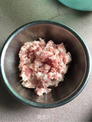 肉酿虎皮青椒的做法步骤：2