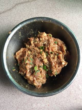 肉酿虎皮青椒的做法步骤：5