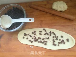淡奶油蜜豆土司的做法步骤：5
