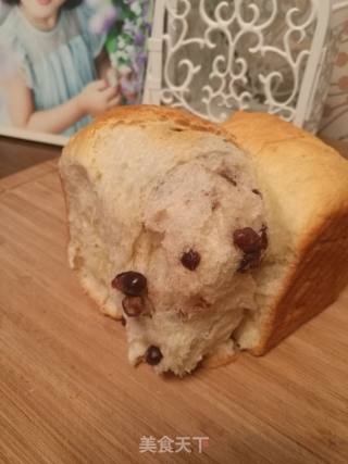 淡奶油蜜豆土司的做法步骤：10