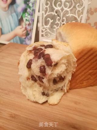 淡奶油蜜豆土司的做法步骤：11