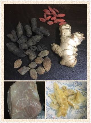 益智花膠汤的做法步骤：2