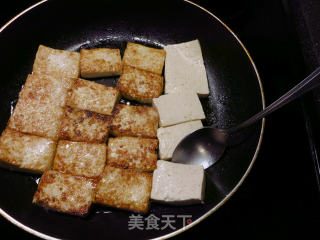香葱烧豆腐的做法步骤：4