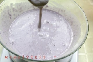 紫甘蓝松饼包饭的做法步骤：4