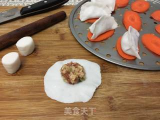 鲜笋水晶饺的做法步骤：6