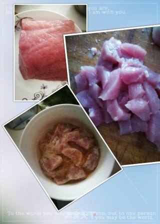 菠萝咕咾肉的做法步骤：2