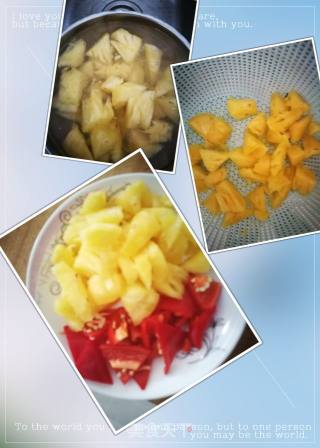 菠萝咕咾肉的做法步骤：3