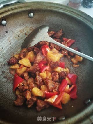 菠萝咕咾肉的做法步骤：6