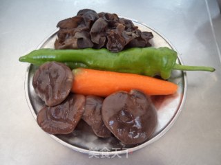 多彩鸭丝的做法步骤：2