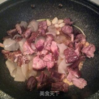 腊鸭炖萝卜的做法步骤：5